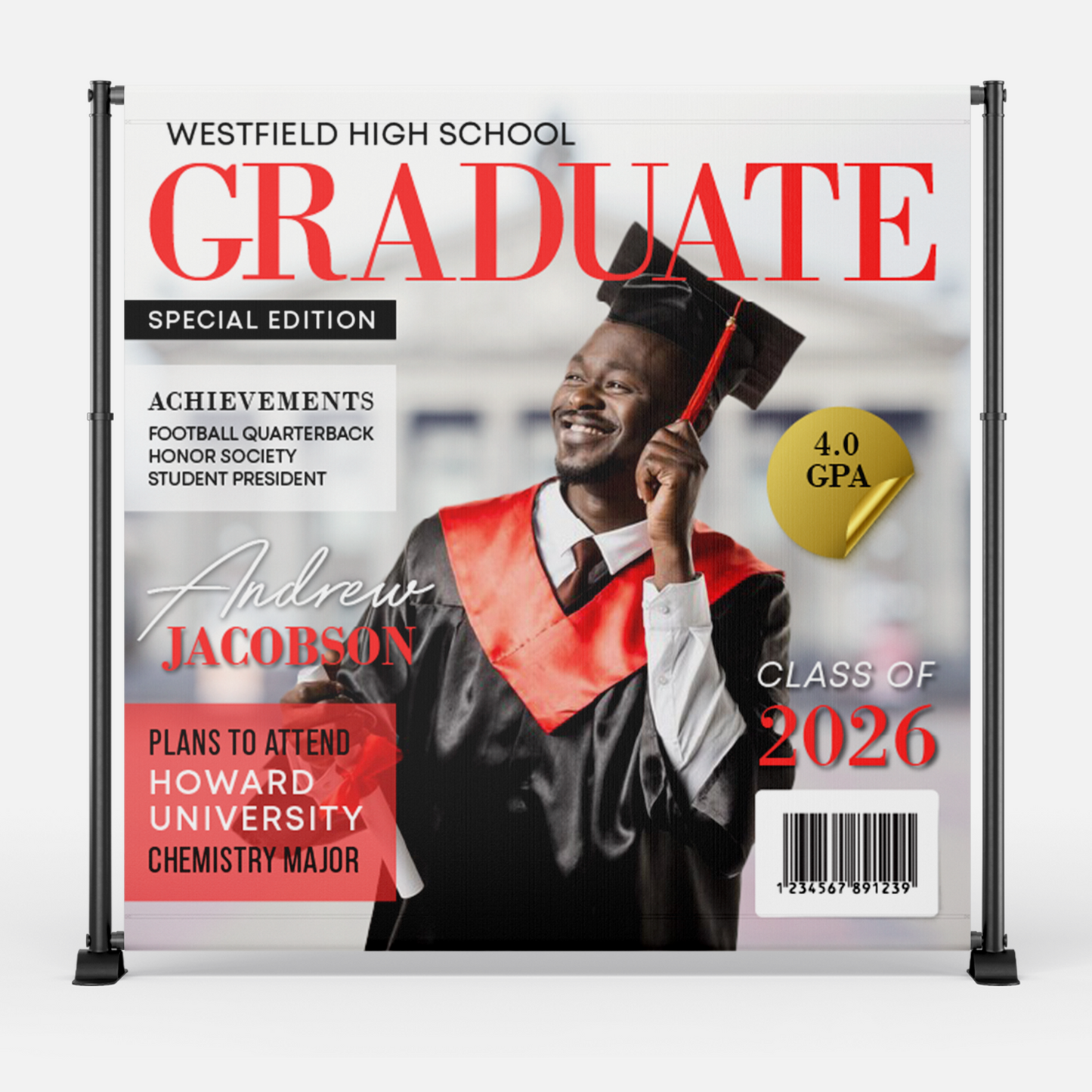 Graduation Backdrop