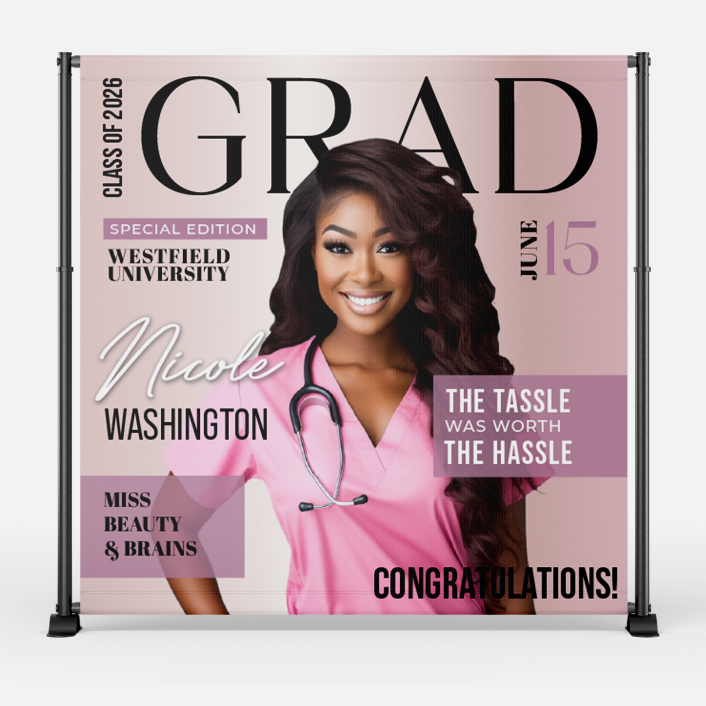 Graduation Backdrop