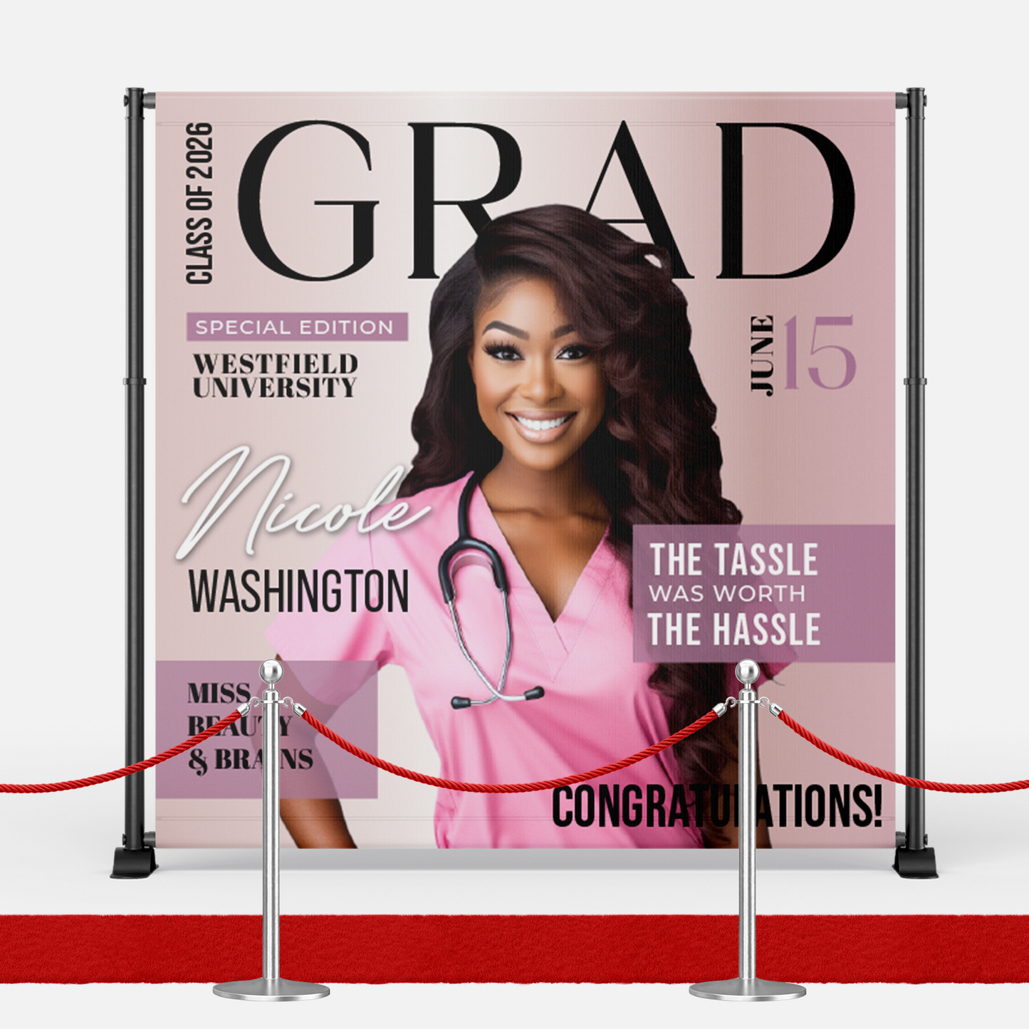 Graduation Backdrop