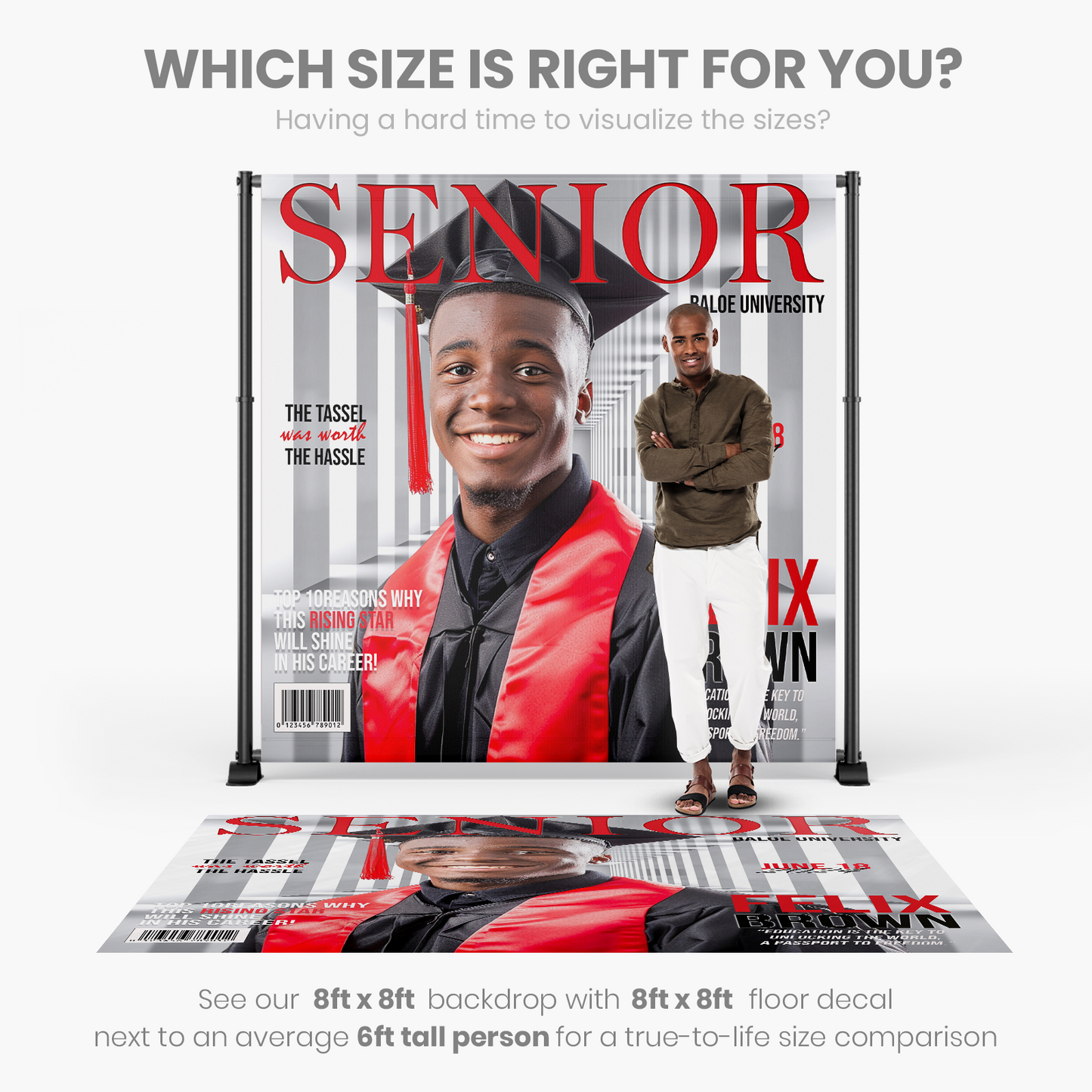 Backdrop + Floor Decal