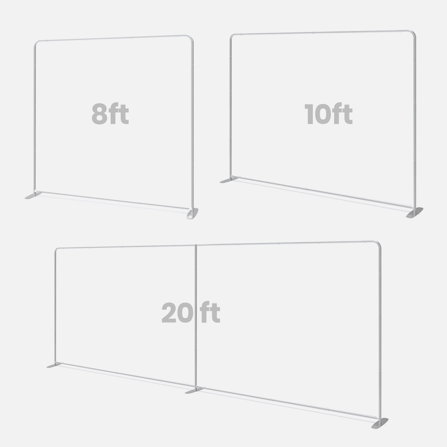 Straight Tension Fabric Display