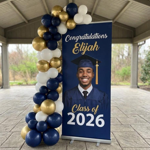 Graduation Retractable Banner