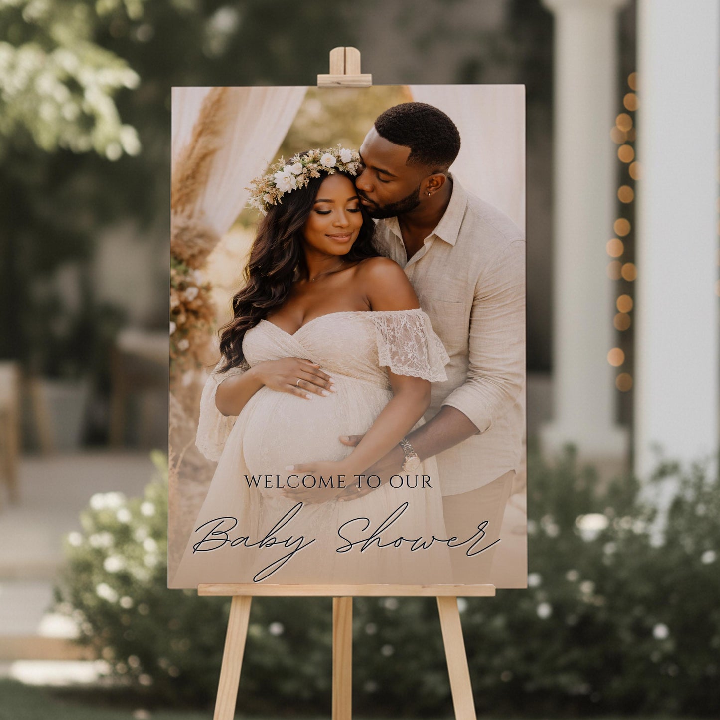 Baby Shower Welcome Board