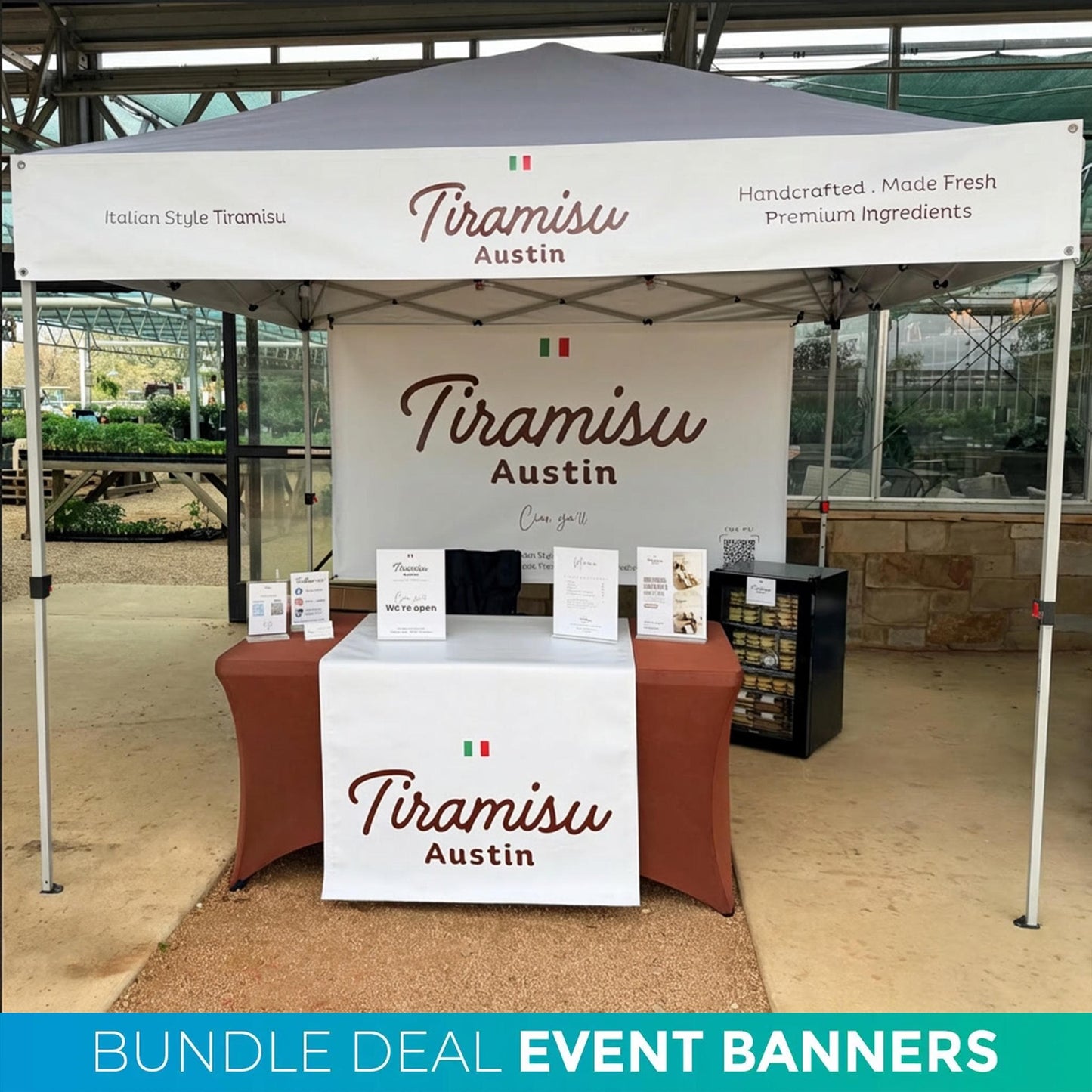 Tent Banner Set - 3
