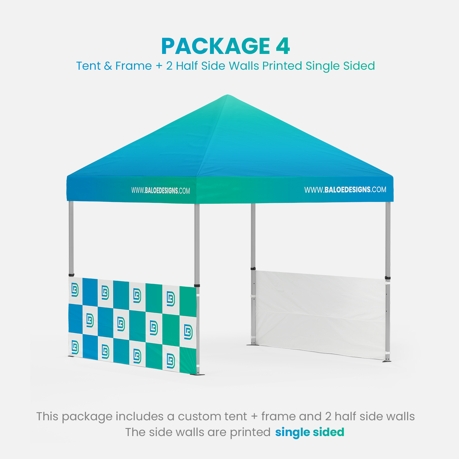 open sided tent Event Tent – Baloe Designs