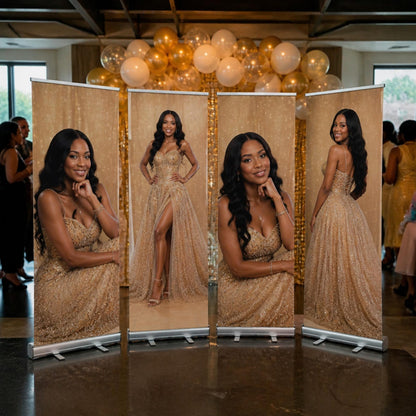 Custom set of four birthday retractable banners — gallery image 6