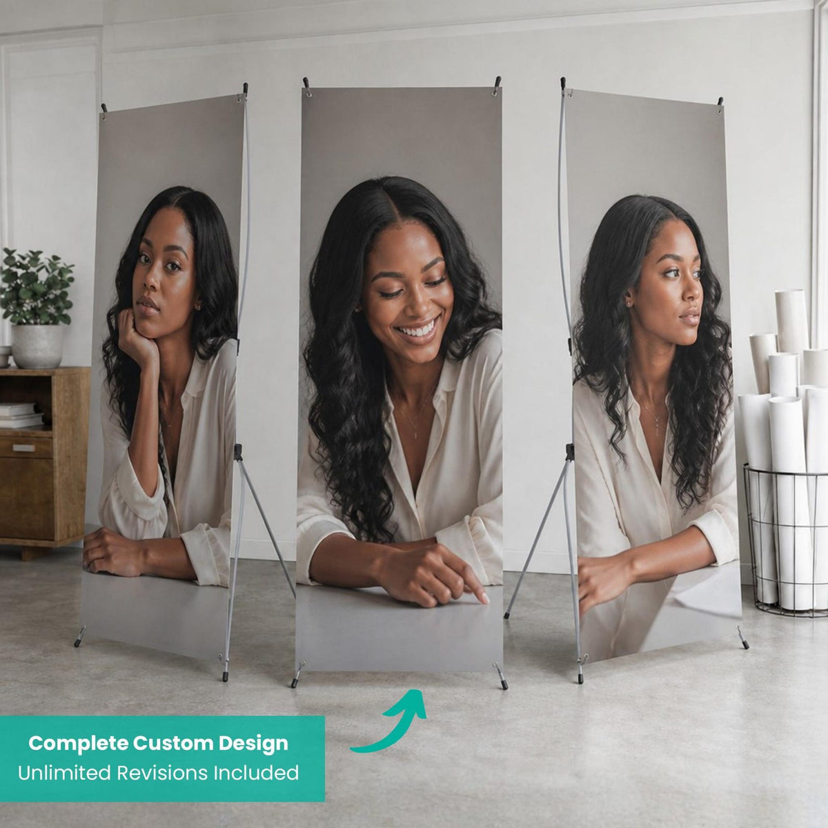 Personalized birthday X-banner display — photo 5