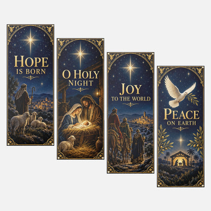 Christmas Church Banners – O Holy Night — original church banner mockup 7