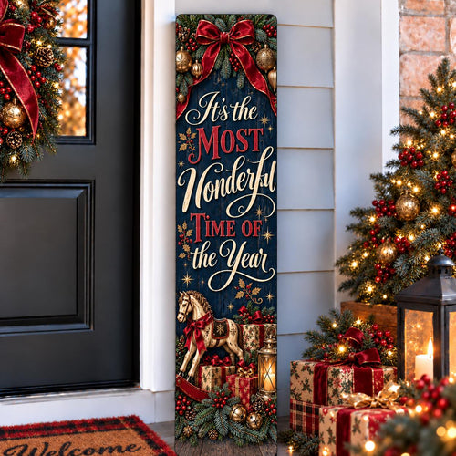 Christmas Porch Sign – Most Wonderful Time of the Year