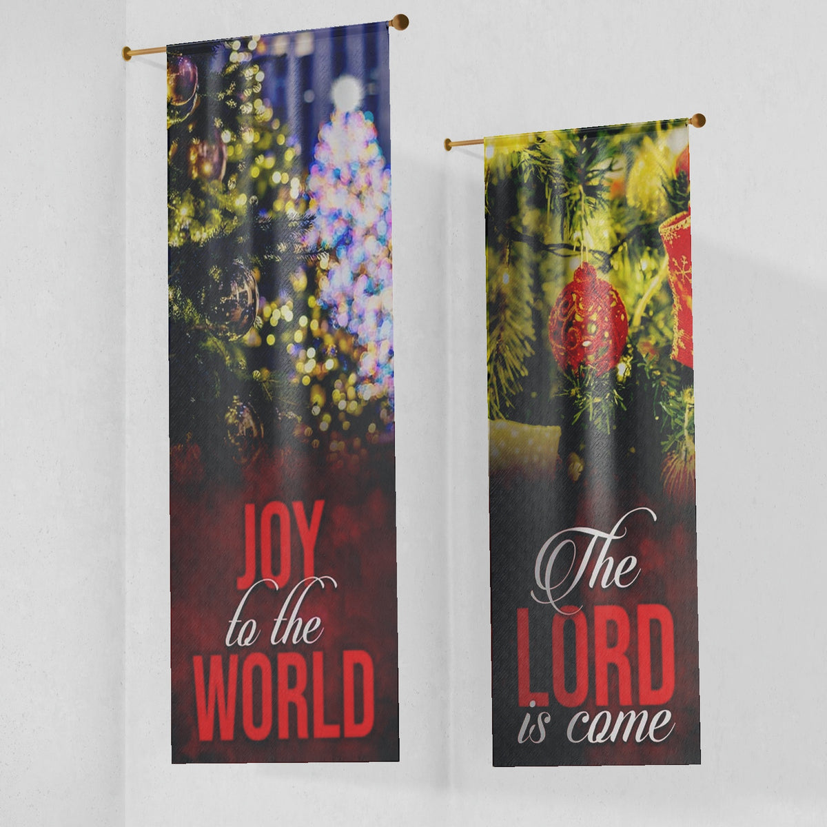 Christmas Church Banners – Joy to the World — original mockup 6