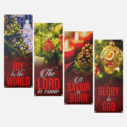 Christmas Church Banners – Joy to the World — original mockup 7