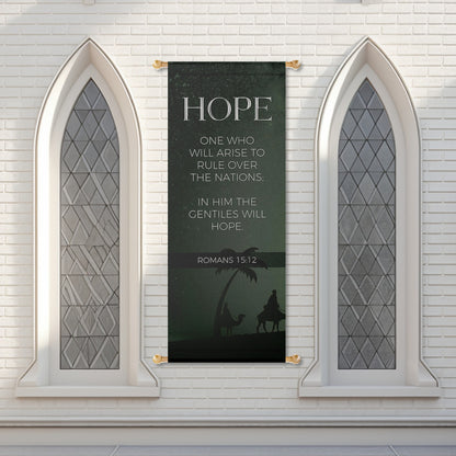 Christmas Church Banners – Hope, Love, Joy & Peace — original mockup 5