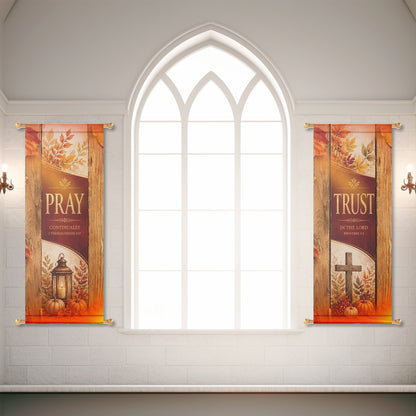 Fall Church Banners – Pray, Trust, Give & Rejoice — original mockup 4
