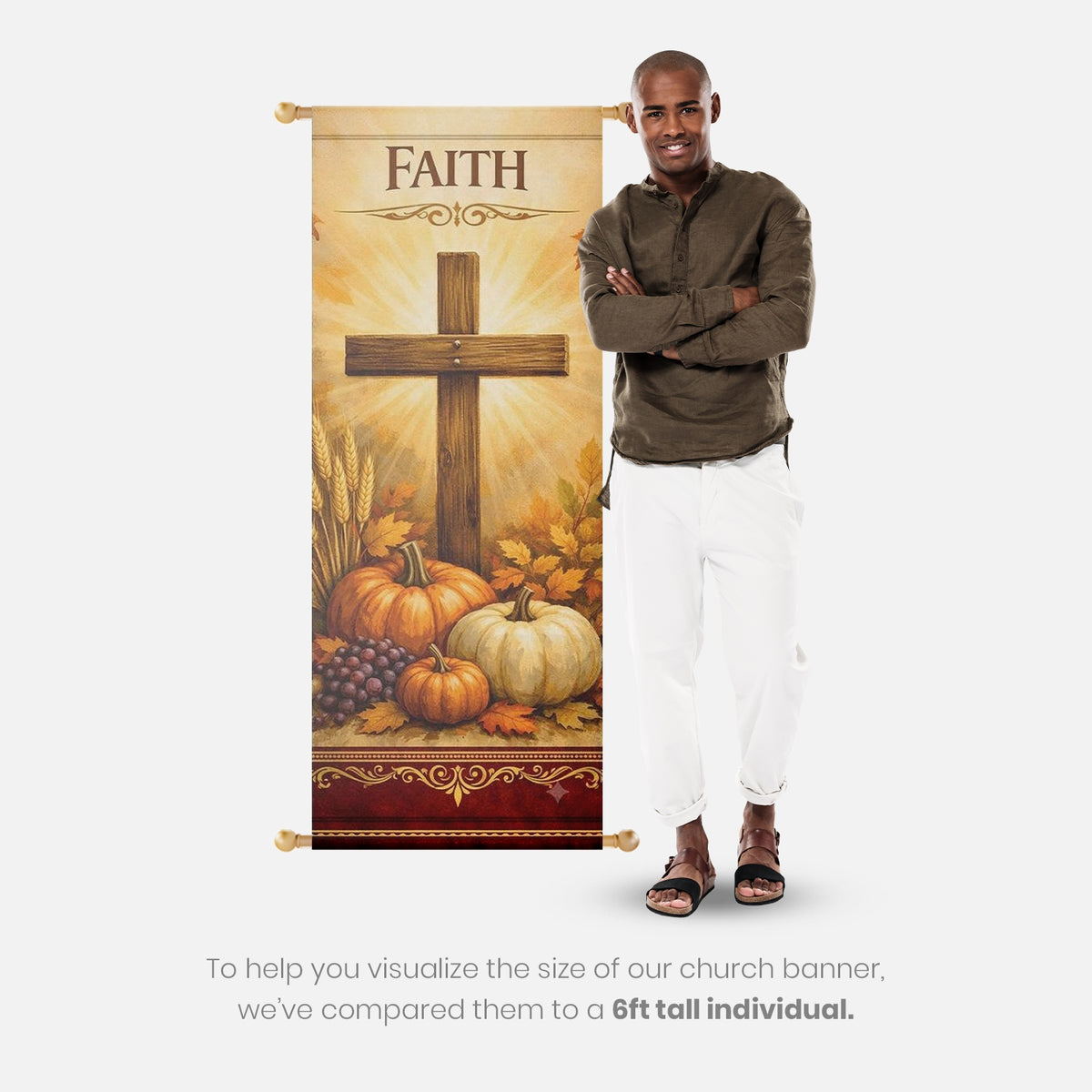 Fall Church Banners – Faith, Pray, Hope & Love — original mockup 3