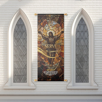 Church Banners – Serve, Grow, Love & Pray — original mockup 5