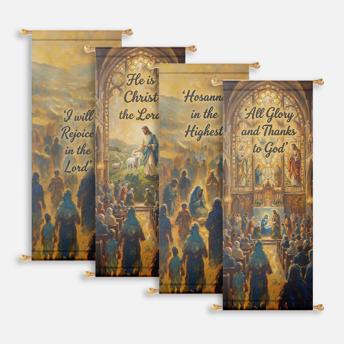 Church Banners – Rejoice in the Lord — original mockup 1