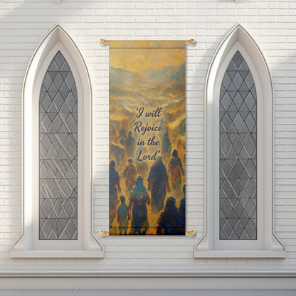 Church Banners – Rejoice in the Lord — original mockup 5