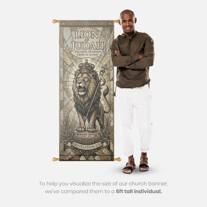 Church Banners – Lion of Judah — original mockup 3