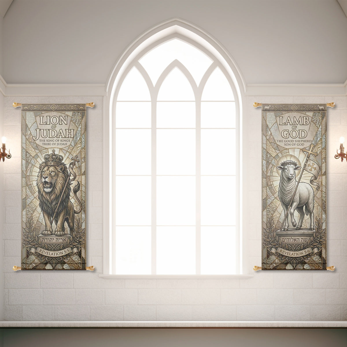 Church Banners – Lion of Judah — original mockup 4