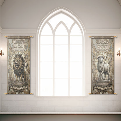 Church Banners – Lion of Judah — original mockup 4