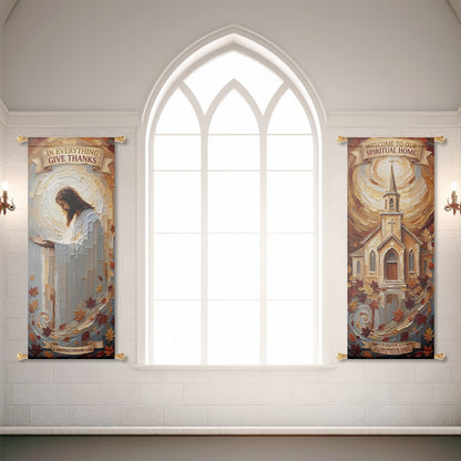 Fall Church Banners – In Everything Give Thanks — original mockup 4