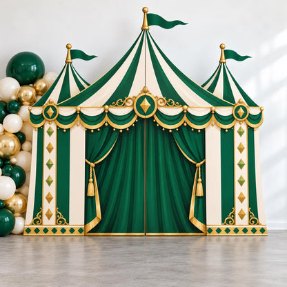 Custom circus tent backdrop — image 16