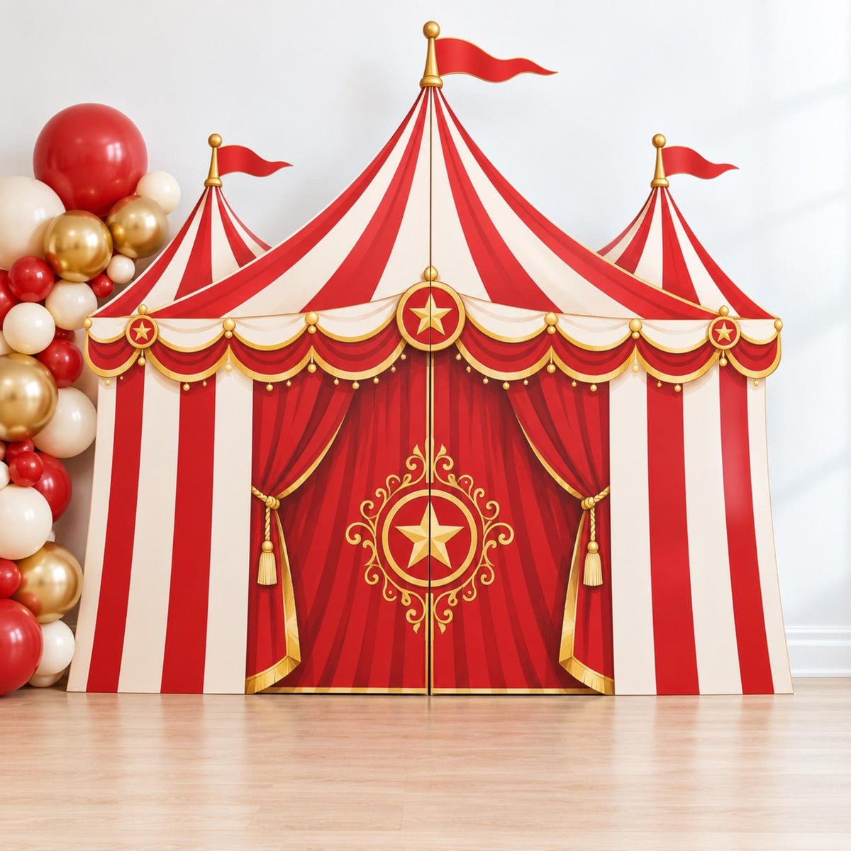 Custom circus tent backdrop — image 8