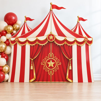 Custom circus tent backdrop — image 8