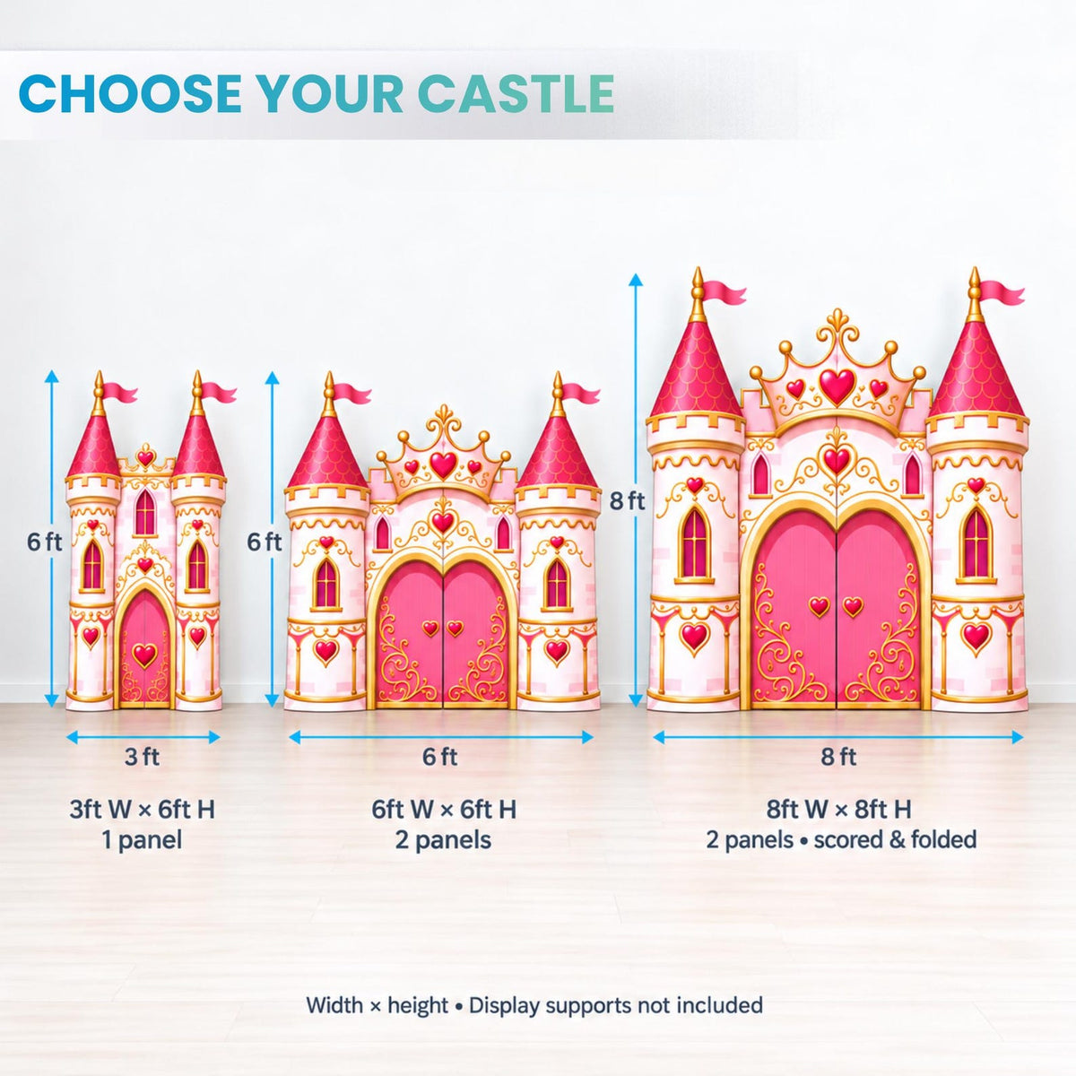 Custom castle backdrop – listing photo 13