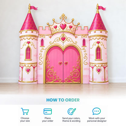 Custom castle backdrop – listing photo 7