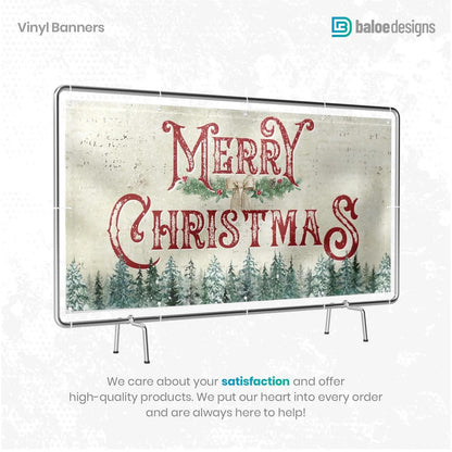 Custom Christmas vinyl banner — gallery image 18