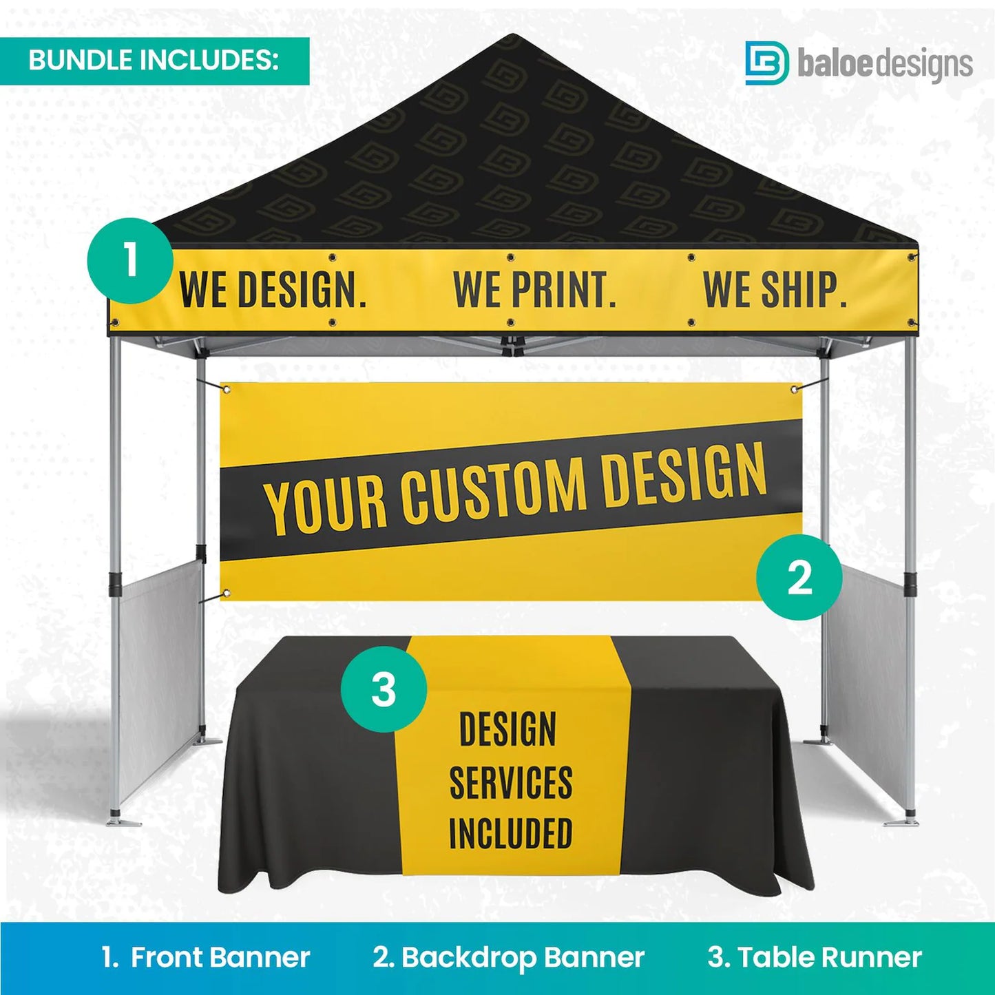 Tent Banner Bundle