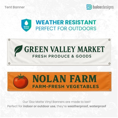 Tent Banner