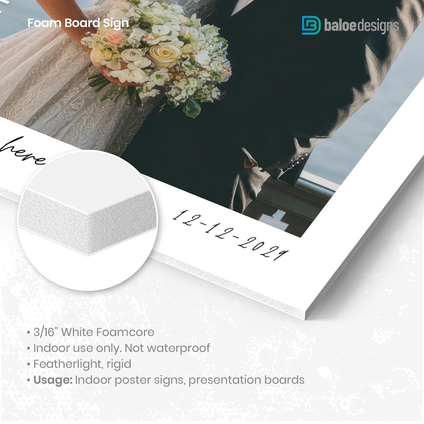 Foam Board Sign