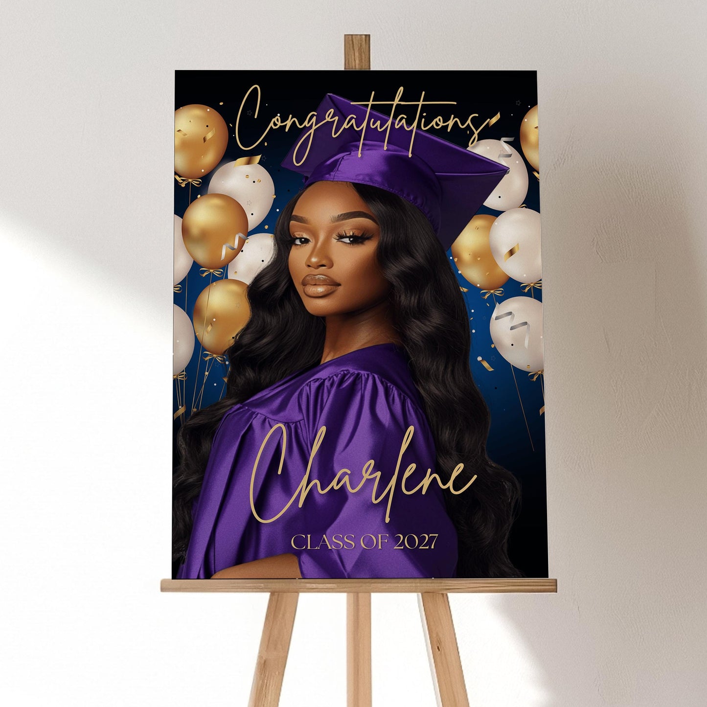 Graduation Welcome Foam Board Sign