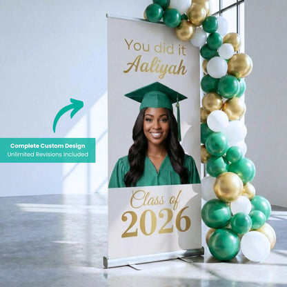 Graduation Retractable Banner
