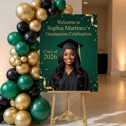 Graduation Welcome Foam Board Sign