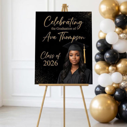 Graduation Welcome Foam Board Sign