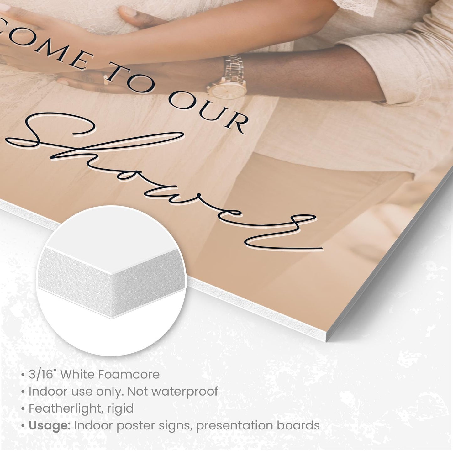 Baby Shower Welcome Board