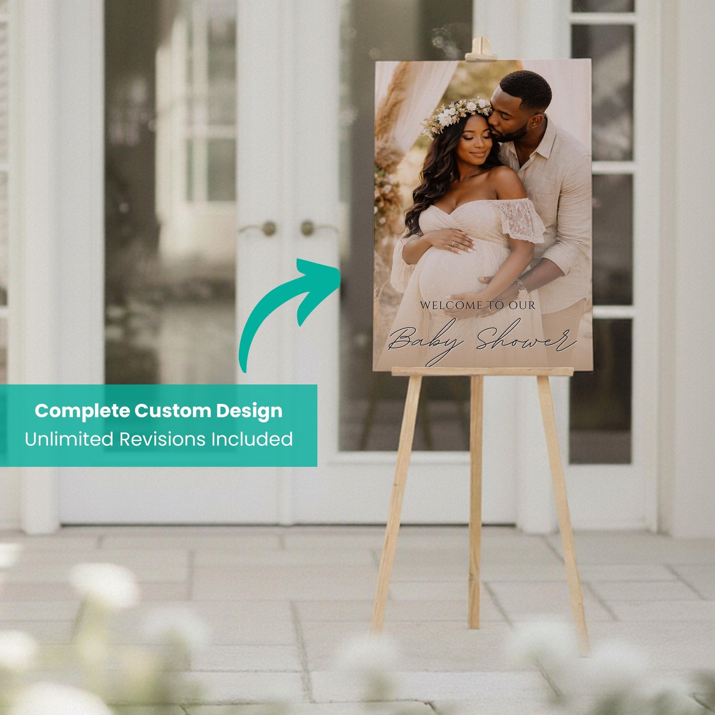 Baby Shower Welcome Board
