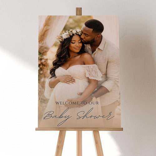 Baby Shower Welcome Board