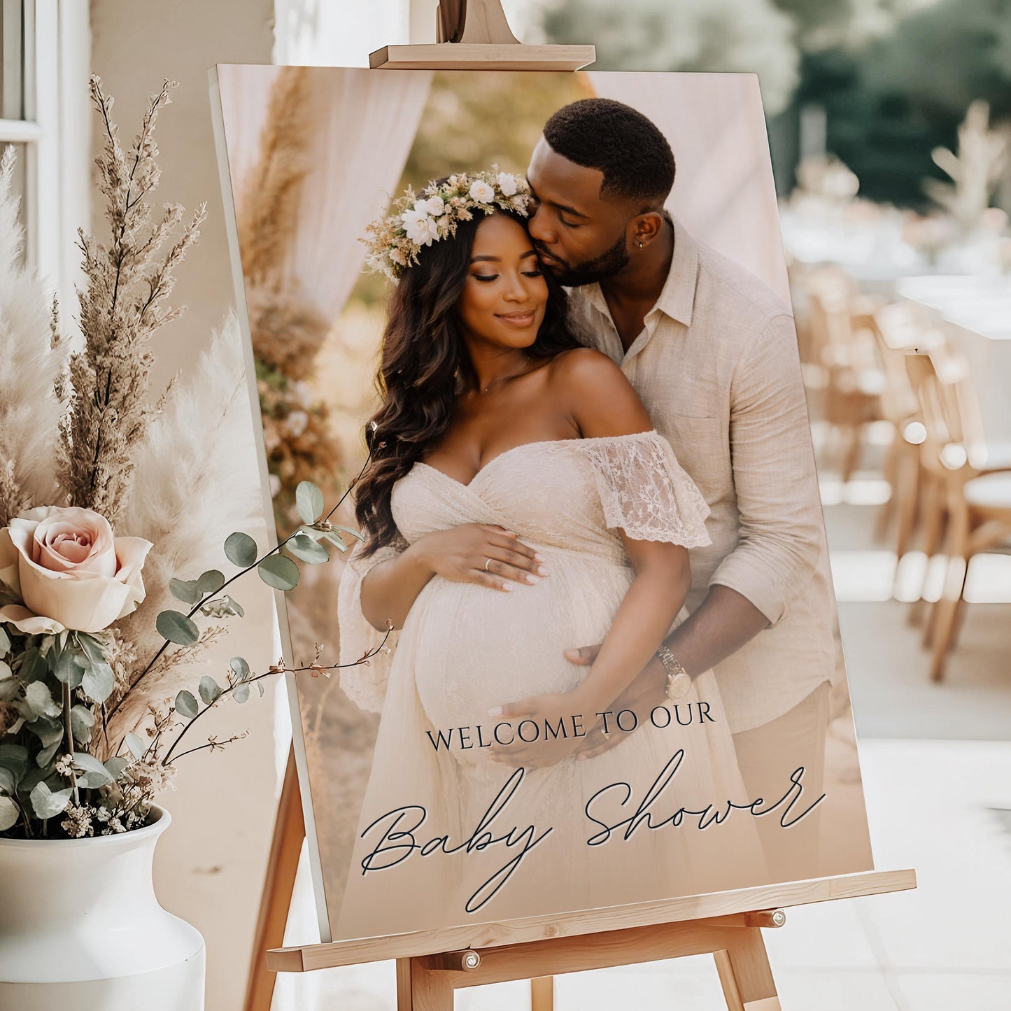 Baby Shower Welcome Board