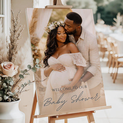 Baby Shower Welcome Board