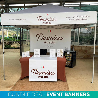 Tent Banner Set - 3
