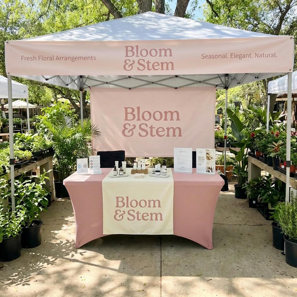Tent Banner Set - 3