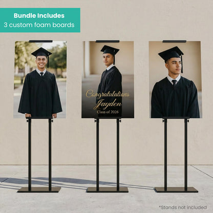 3 Graduation Foam Board Bundle (Set of 3)