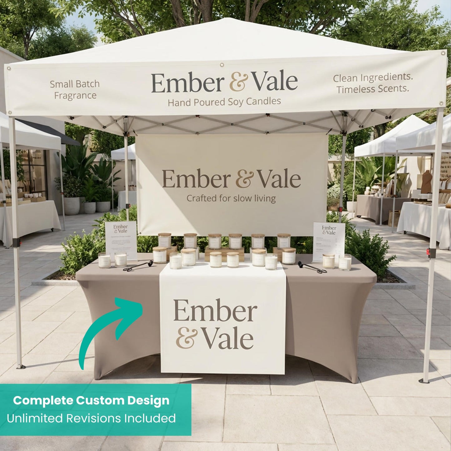 Tent Banner Set - 3