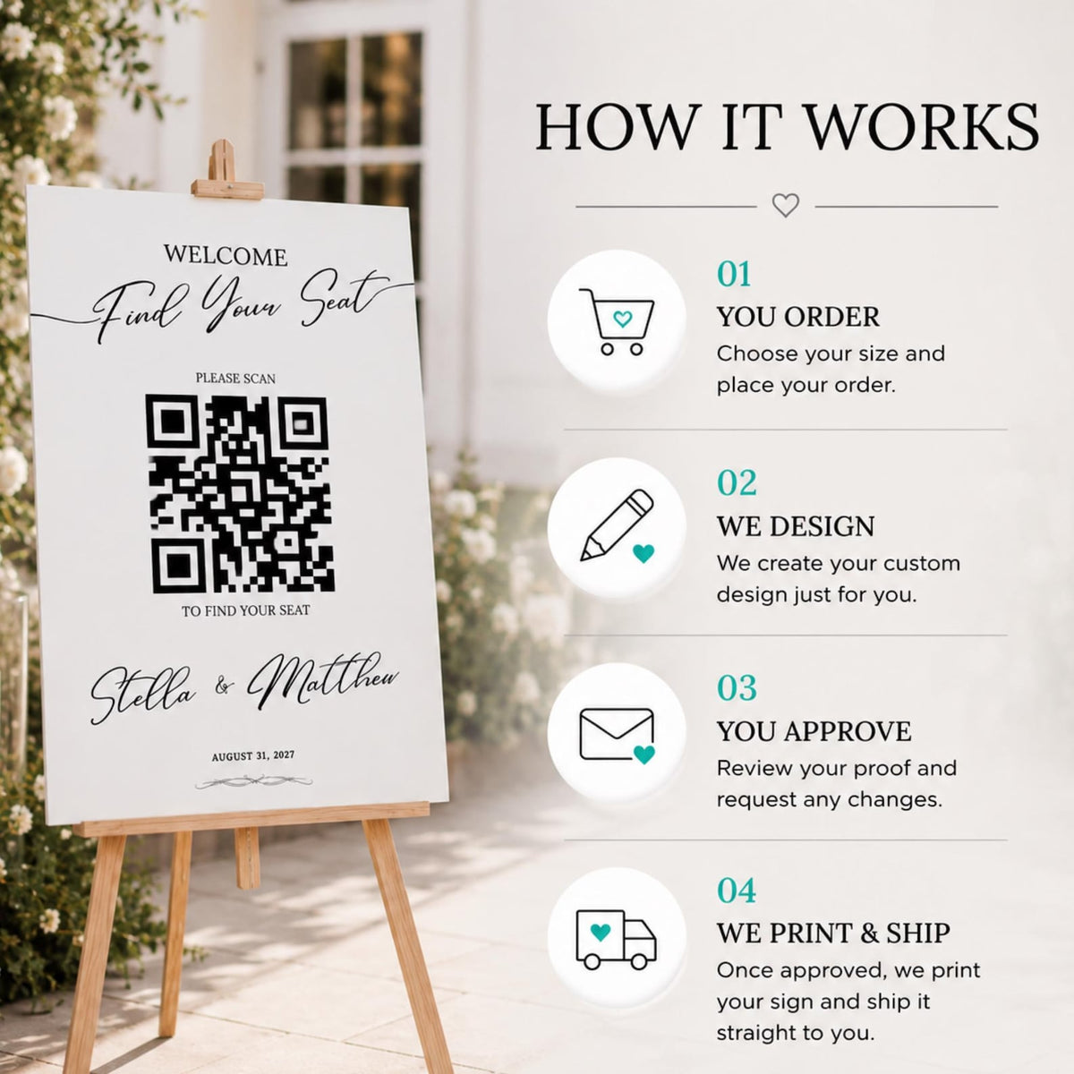 Wedding seating chart how it works guide