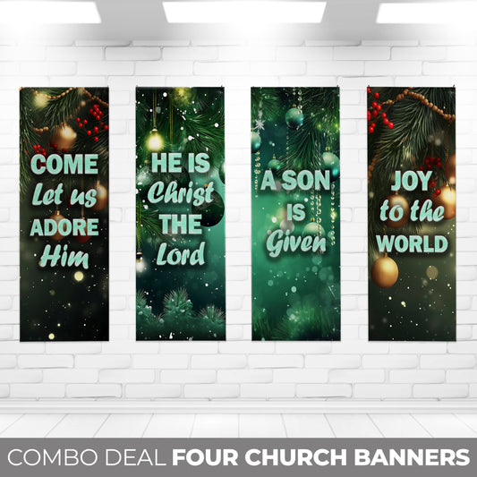 Christmas Church Banners